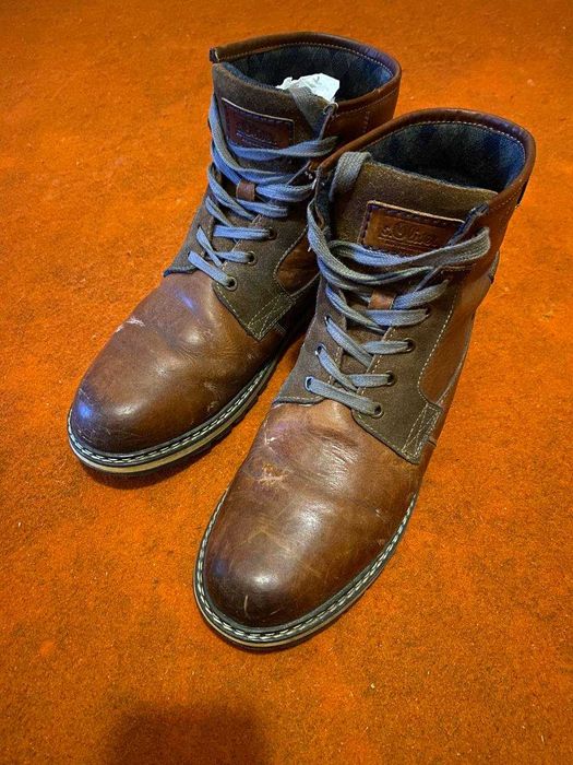 Чоловічі ботінки s'Oliwer (розмір 43) і Dockers (розмір 42)