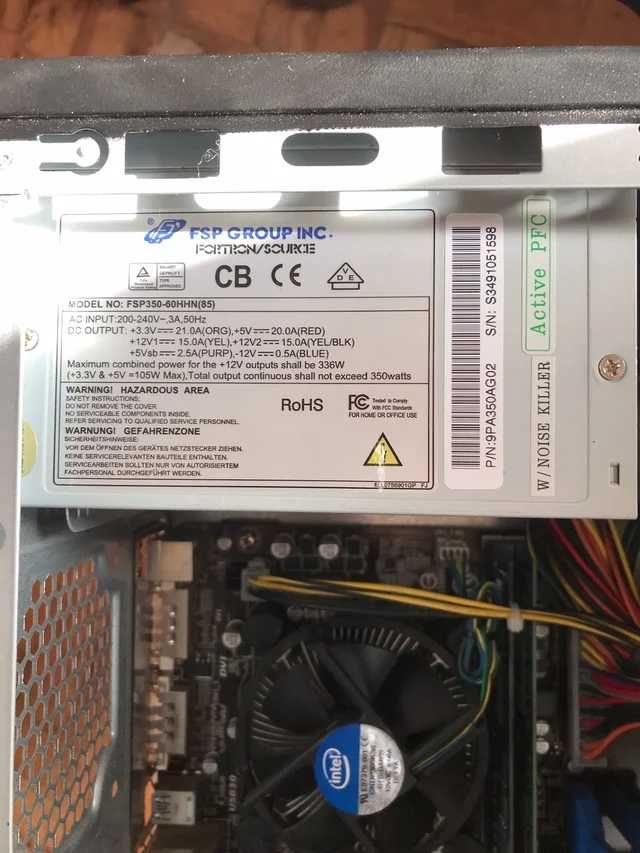 Pc terra -  Intel Core i3 4130 (3,40 GHz) Ram 8 GB disco 250gb