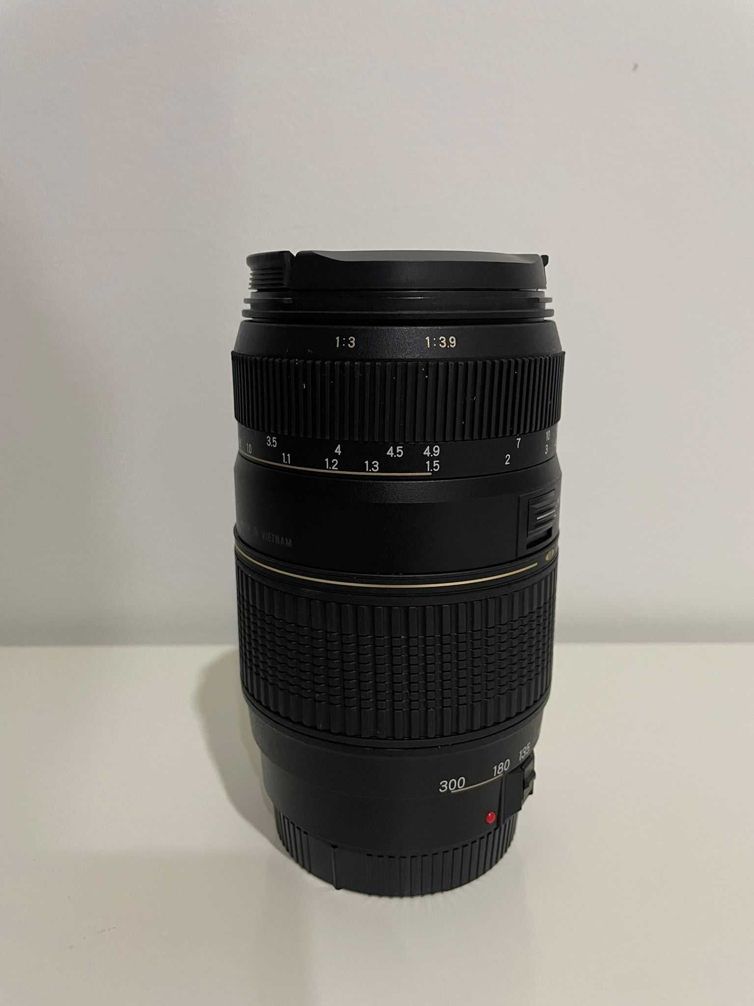 Objectiva Tamron para Canon 70-300 f/4.0-5.6 DI LD Macro