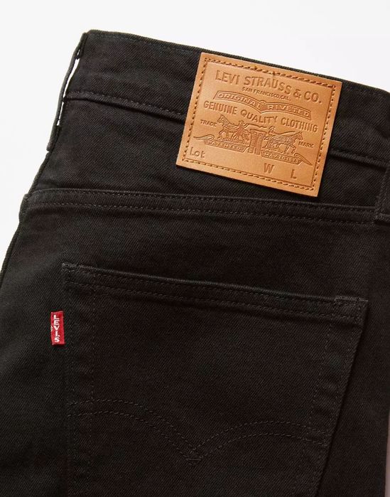 Jeansy czarne bootcut 527 Levi's 33/30