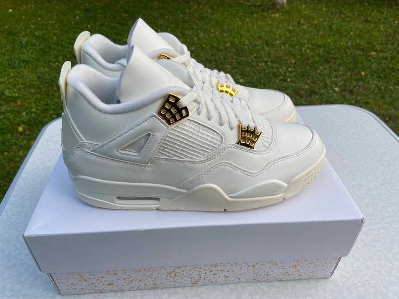 Butymęskiedamskie_Jordan4R_etr_oMetallic Gold R.39