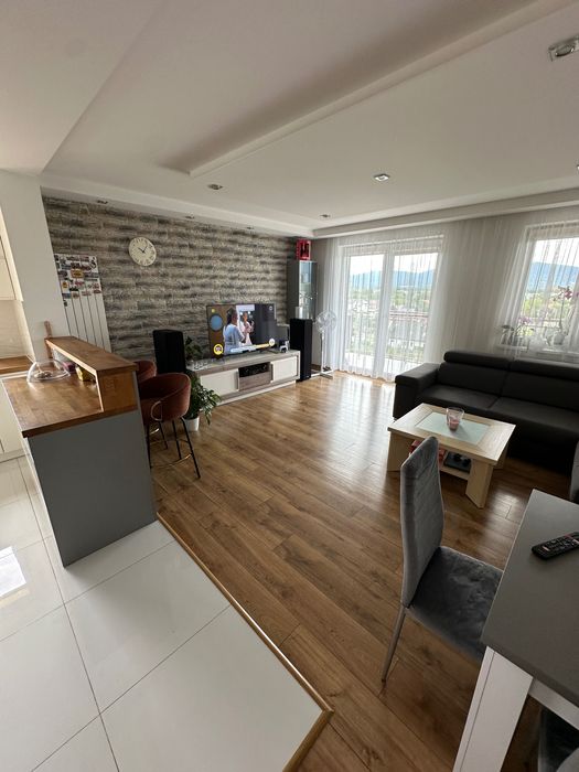 Sprzedam mieszkanie 81,31 m² – Słoneczne Tarasy, Kęty – widok na góry