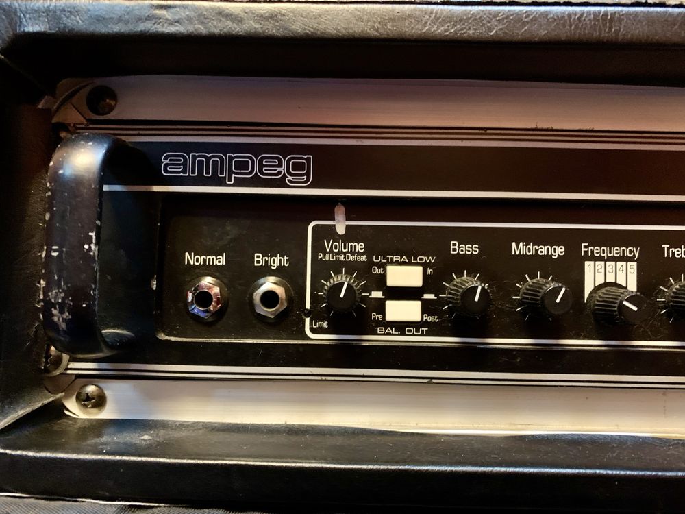 Ampeg SVT-III i Ampeg SVT-410HE wzmacniacz i kolumna do gitary basowej