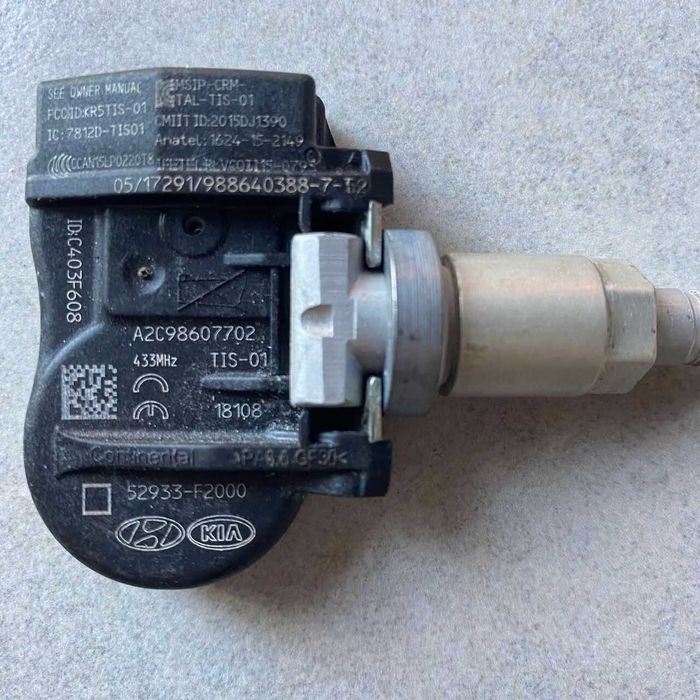 TPMS датчик Continental A2C98607702 / 52933-F2000 433 MHz Hyndai KIA