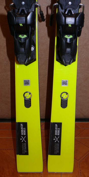 Гірські лижі Head WorldCup Rebels E-Race Pro 165 см чудовий стан
