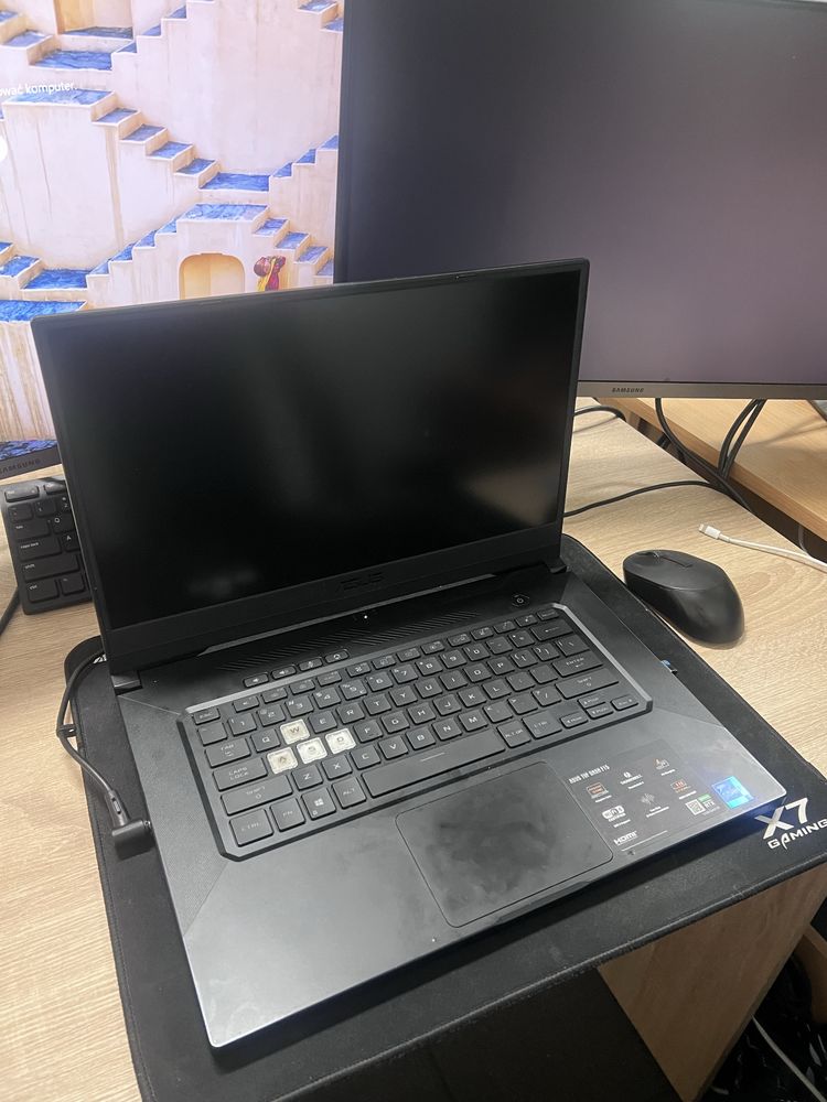 Laptop asus tuf dash f15 i7/rtx3060
