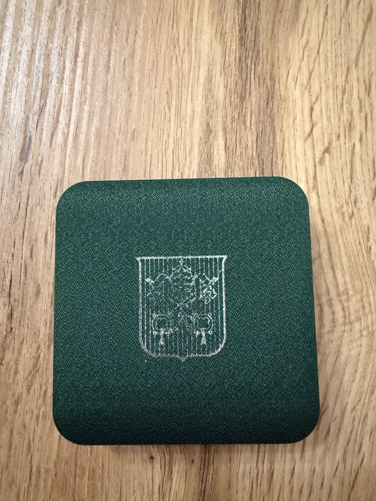 Srebrna moneta Papieza Franciszka