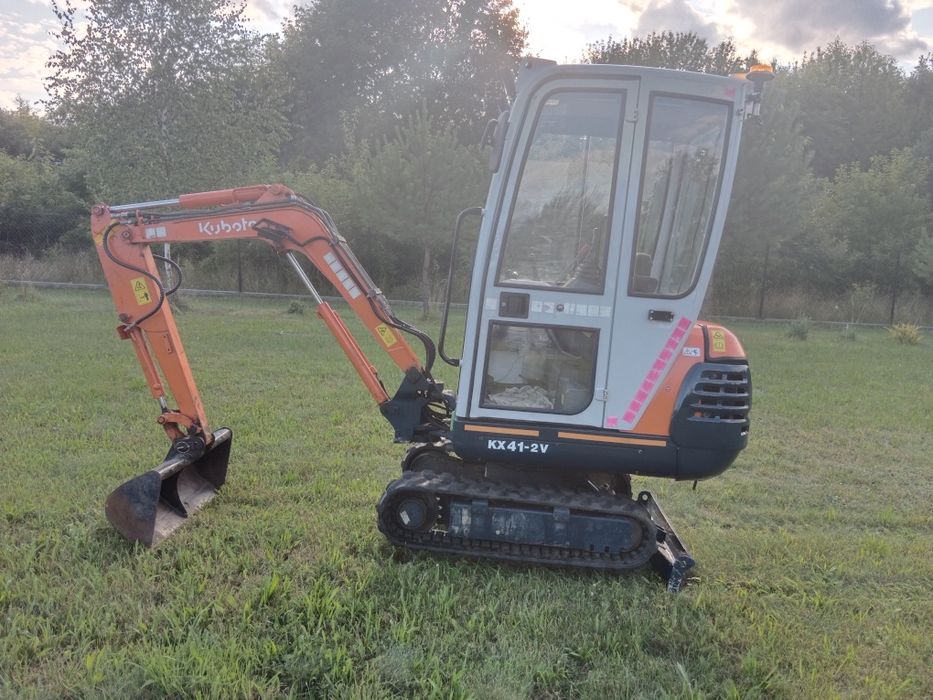 Minikoparka Kubota kx 41-2