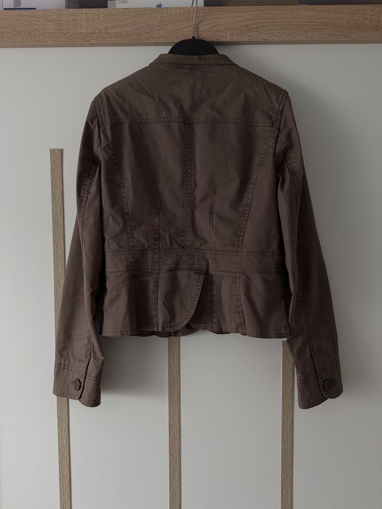Brązowa katana żakiet marynarka vintage H&M y2k rozmiar S 36 Infiana J