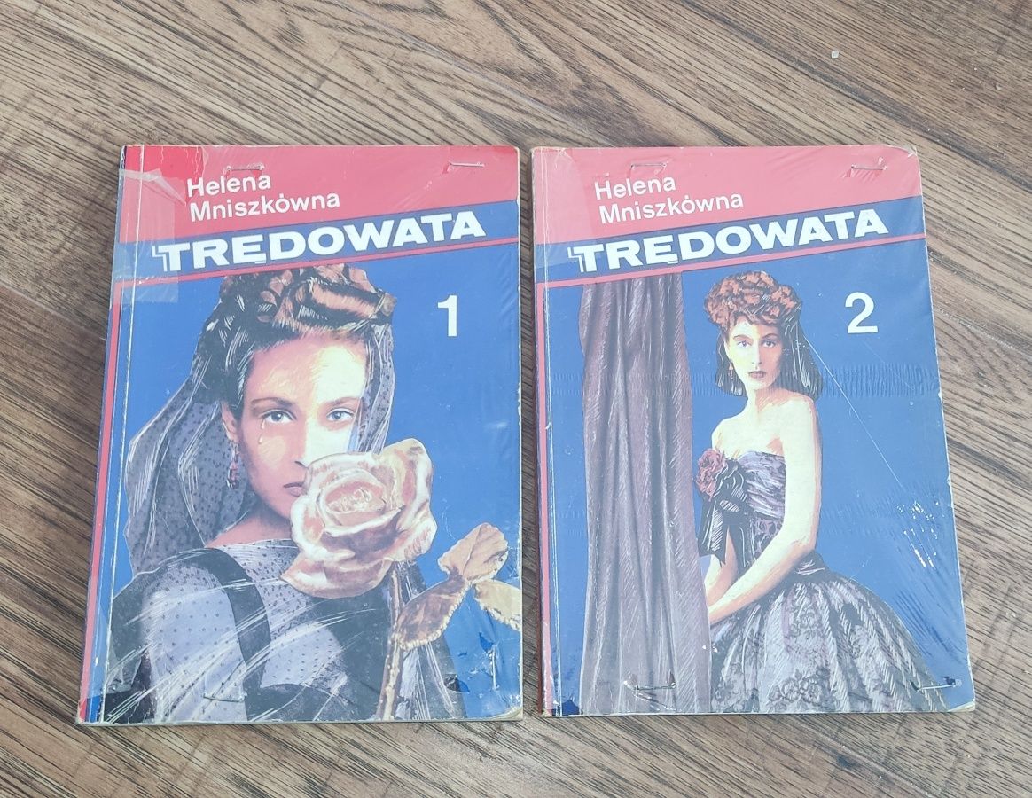 Książki "Trędowata" i "Ordynat Michorowski"