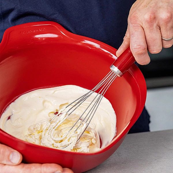 Trzepaczka płaska Empire Red / KitchenAid