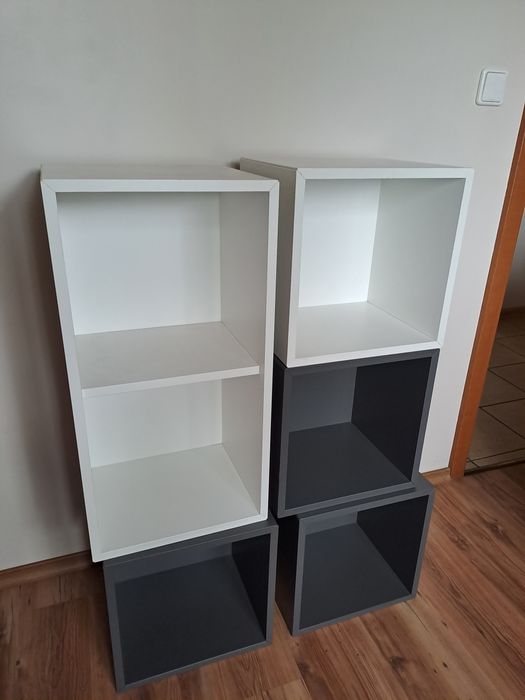 Ikea Eket Biała szafka kubik