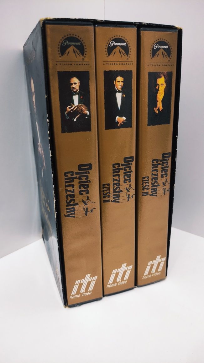 Ojciec Chrzestny Trylogia VHS