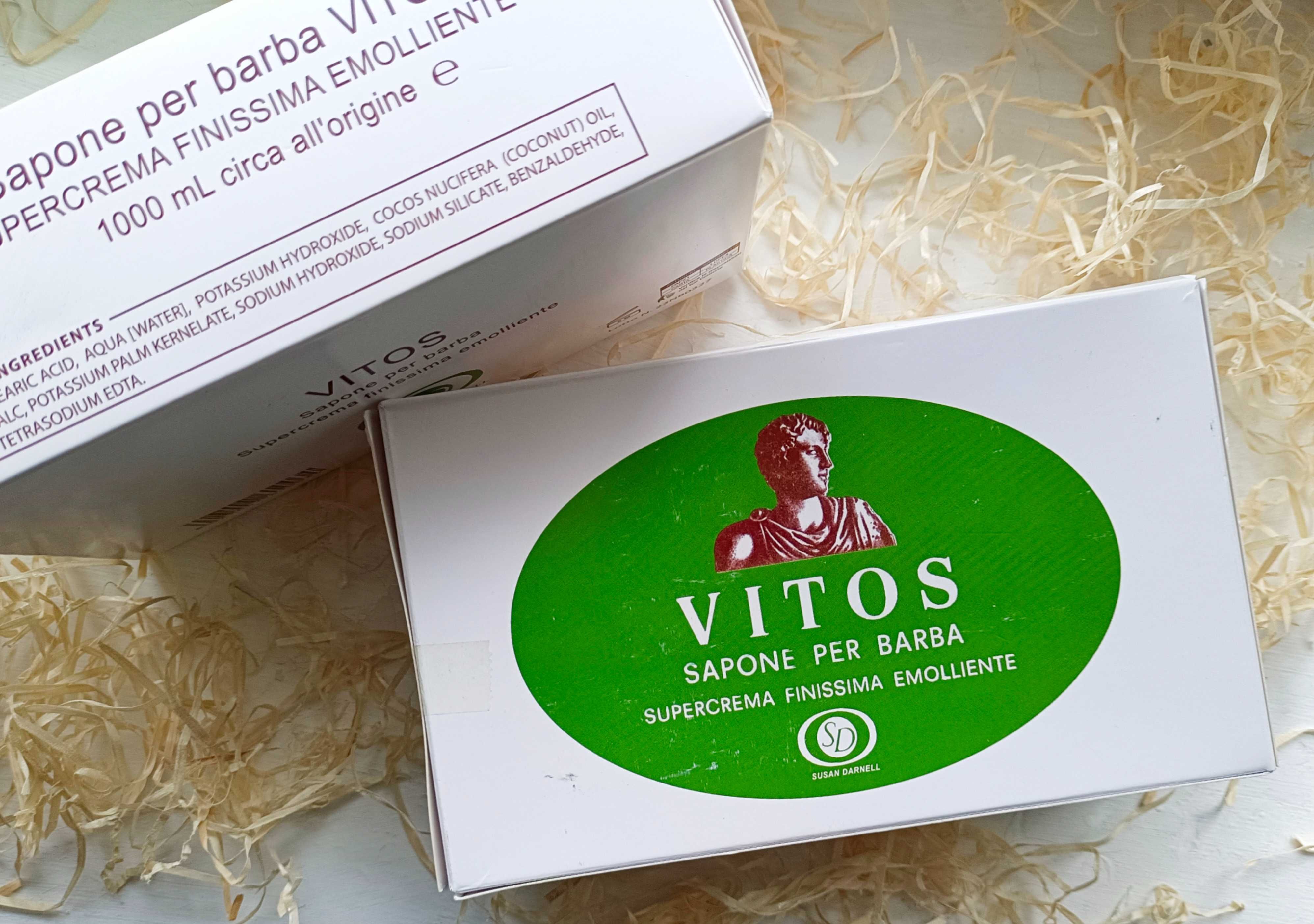 Крем мило для гоління з мигдалем, кокосом Cella, Vitos