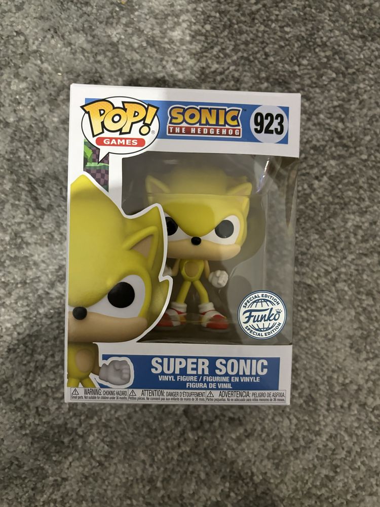 Funko Pop Super Sonic 923