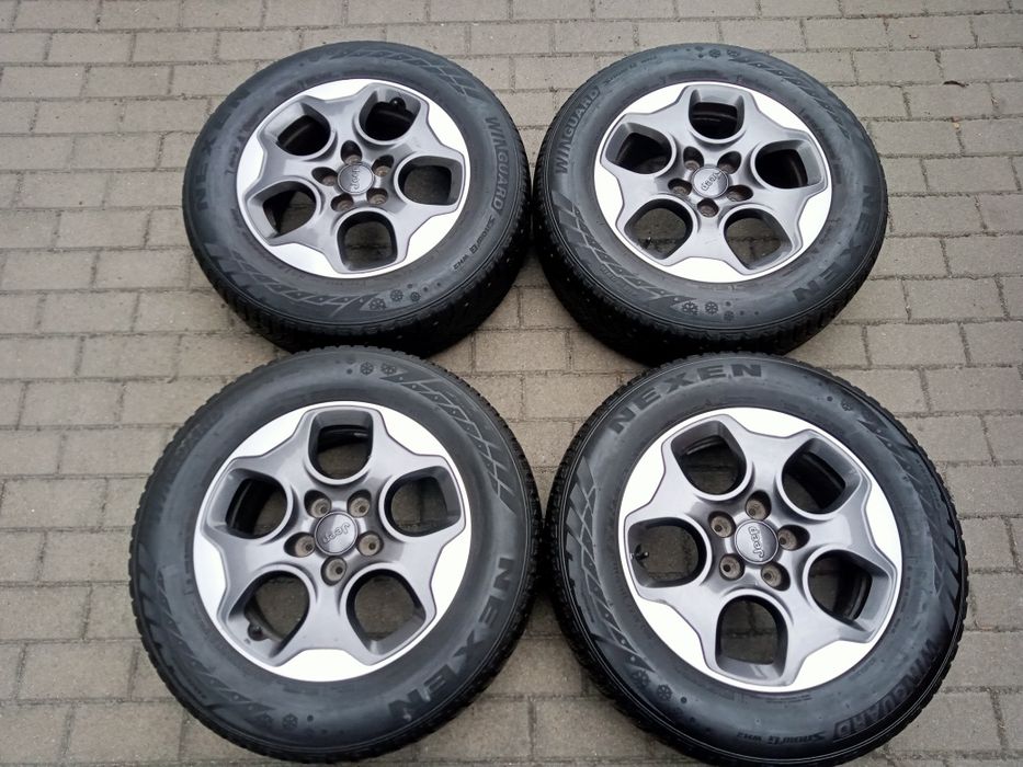 Koła zimowe 215/65/16 5x110 et 40 Jeep Renegade itd