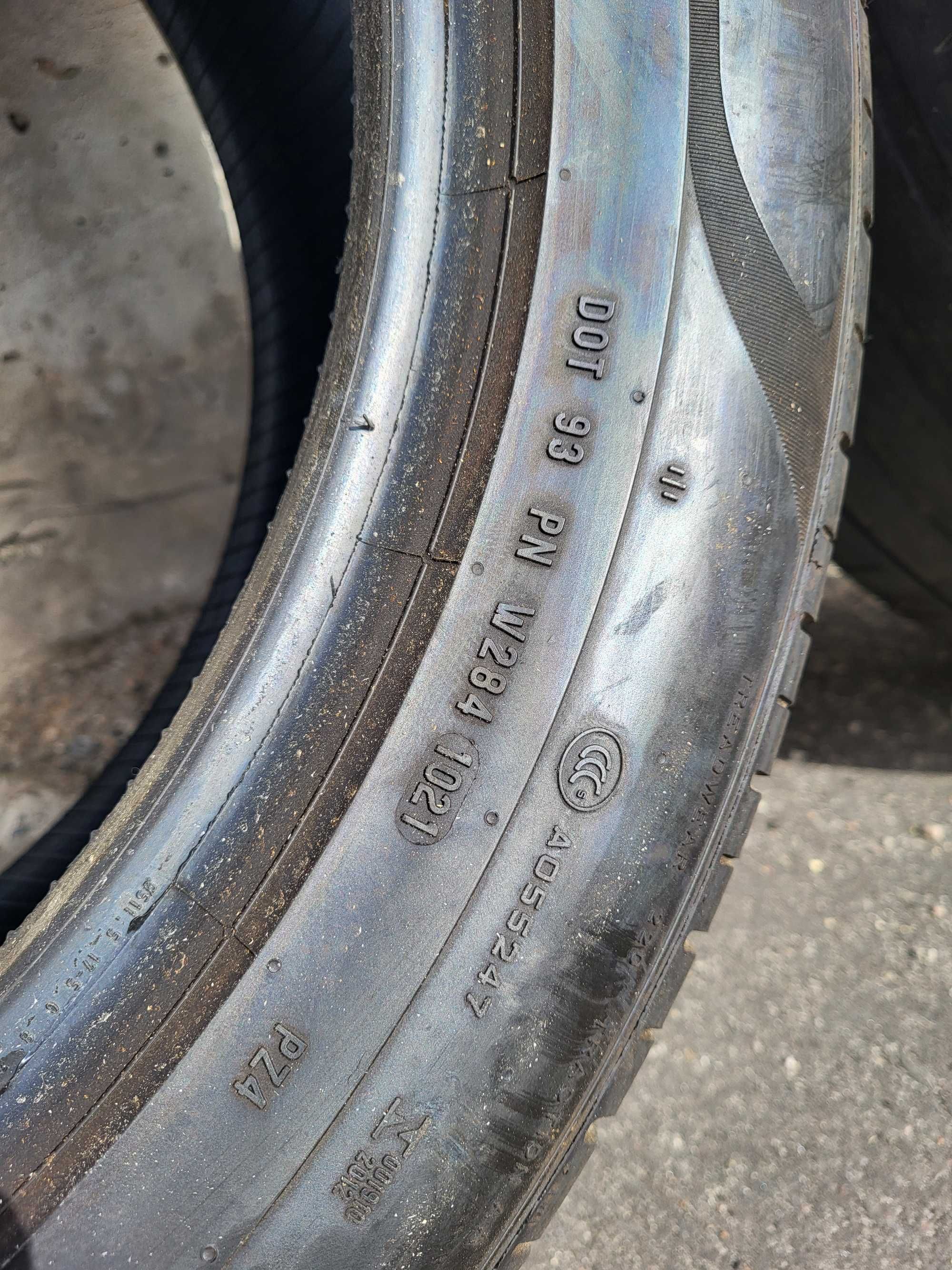 Комплект 285/45r20 Pirelli 21год