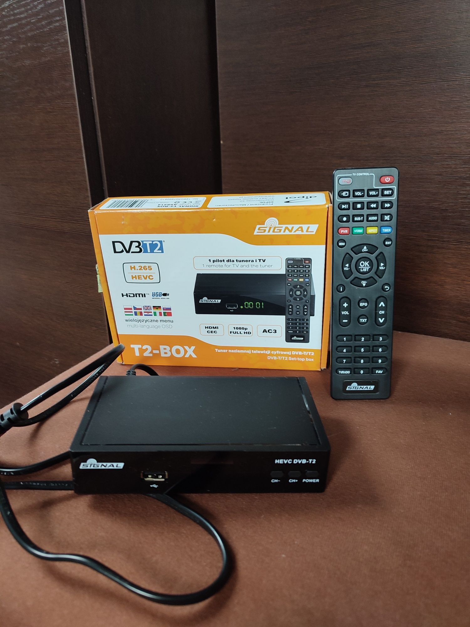 Tuner telewizji cyfrowej NOWY DVB-T