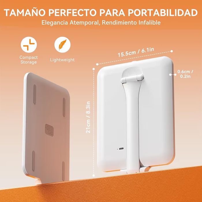 Espelho de maquilhagem com luz