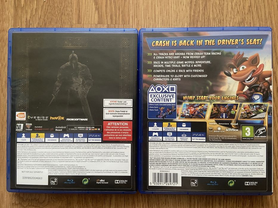 Ігри Crash Team Racing Nitro-Fueled Dark Souls 2 PS4 PS5