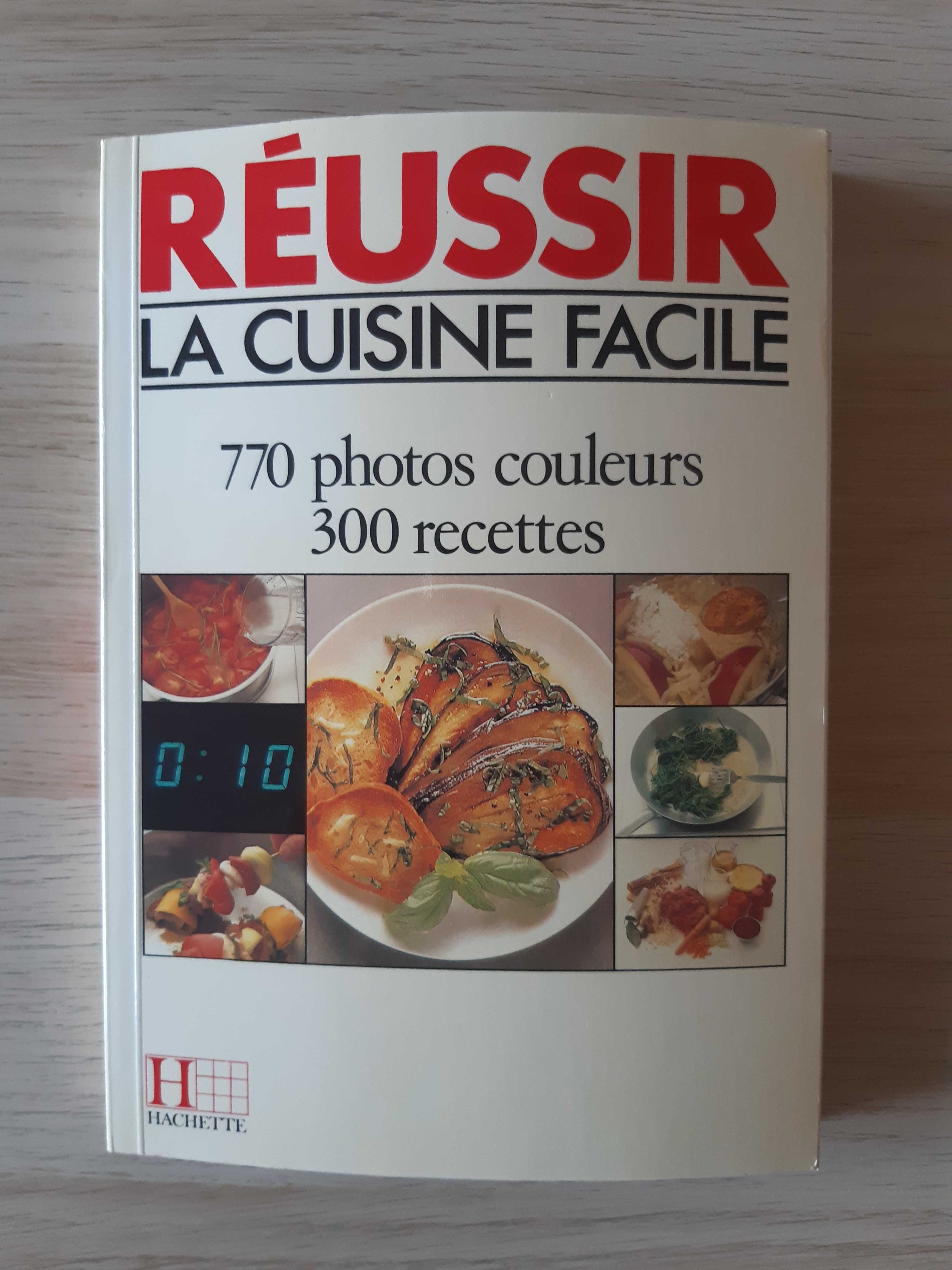 Réussir la cuisine facile - Livro de receitas em francês