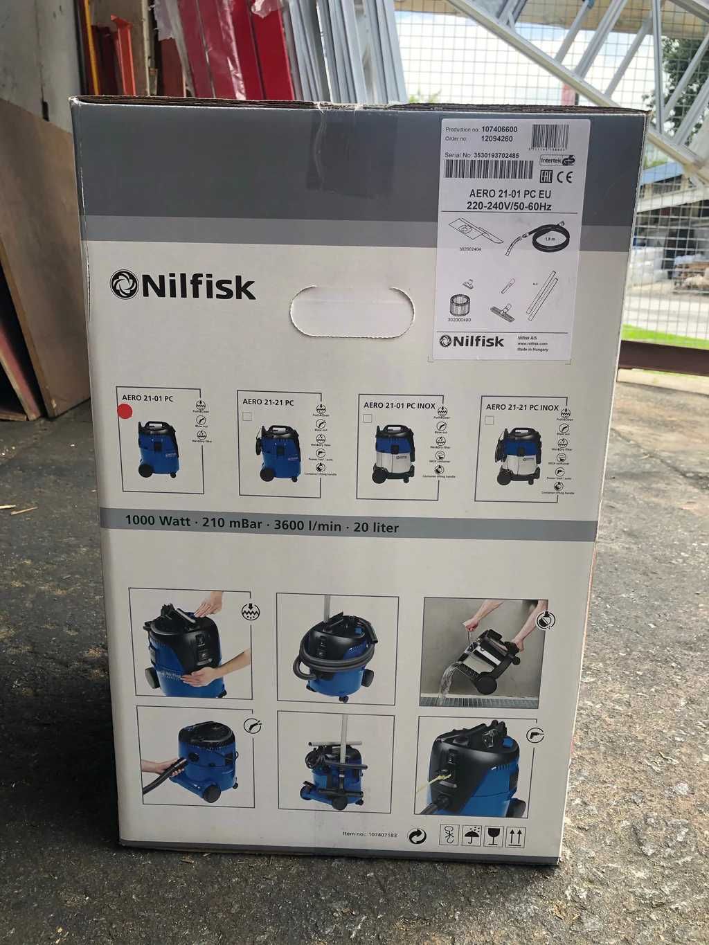 Супер ціна . Розпродаж Пилосос Nilfisk AERO 21-01 /Makita VC2010L