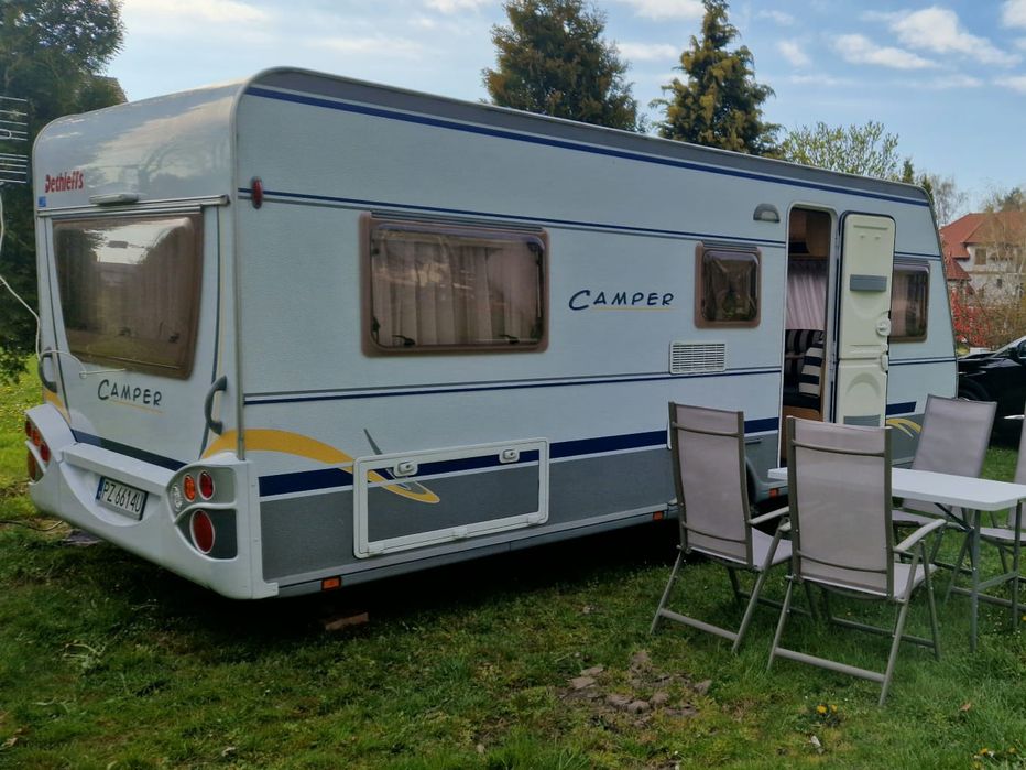 Przyczepa kempingowa jednoosiowa, prywatna