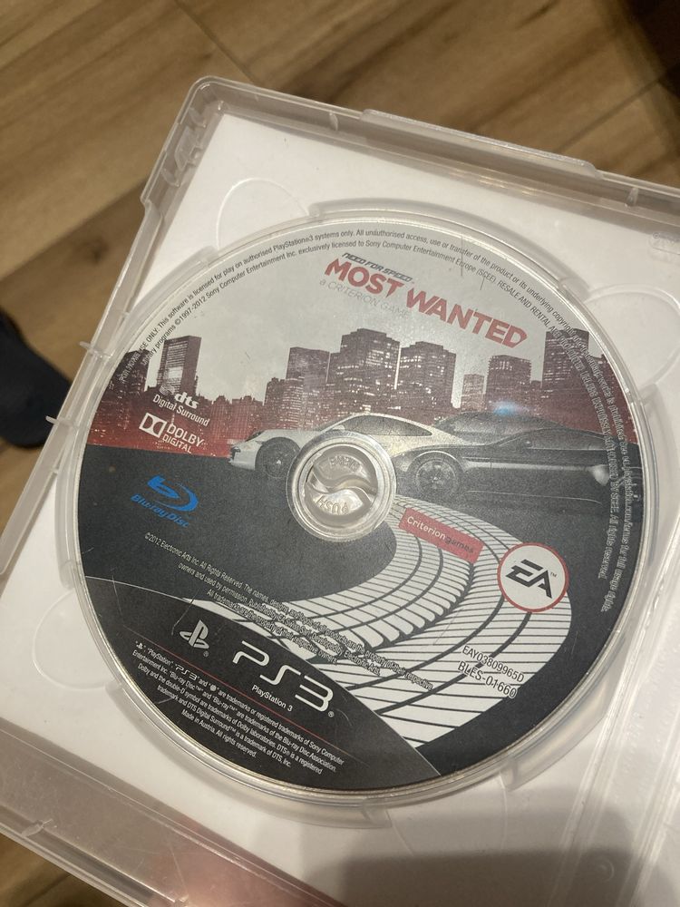 Gra na ps3 NFS most wanted