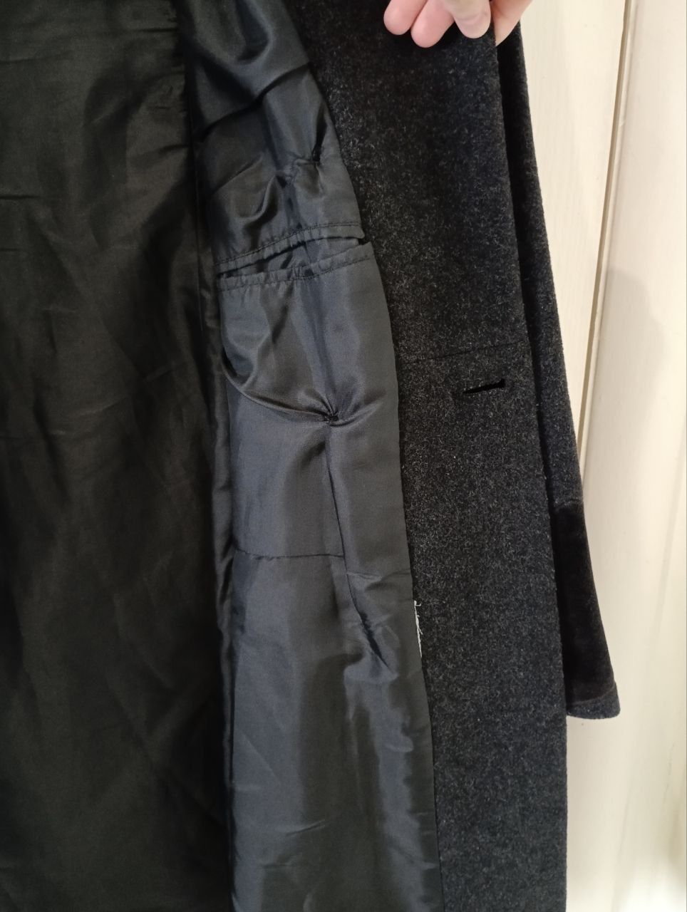 Пальто женское: 50-52 размер (XL), шерстяное, демисезон, Турция