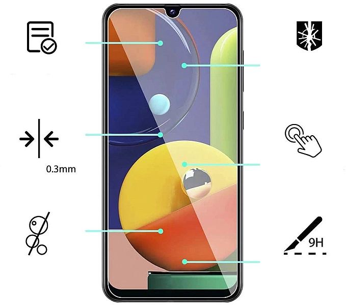 Szkło hartowane płaskie 9h do Samsung Galaxy M21 / M30s