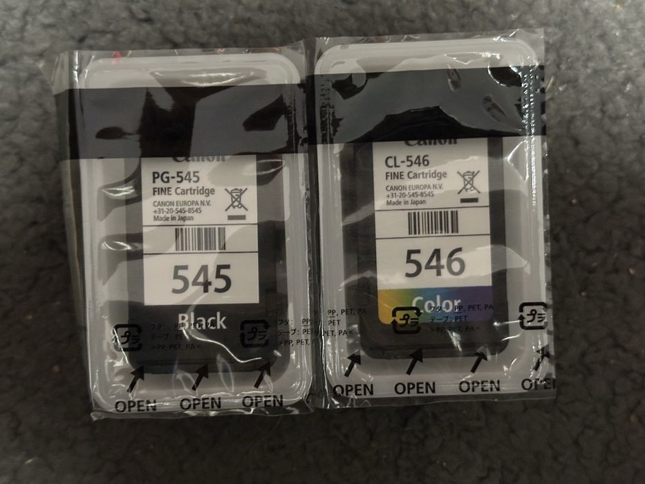 Tusz Canon PG-545 i CL-546 – oryginalny