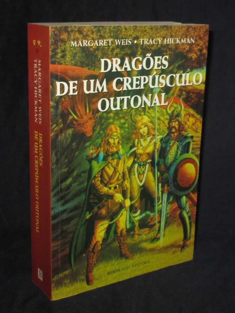 Livro Dragões de um Crepúsculo Outonal Lança do Dragão DragonLance