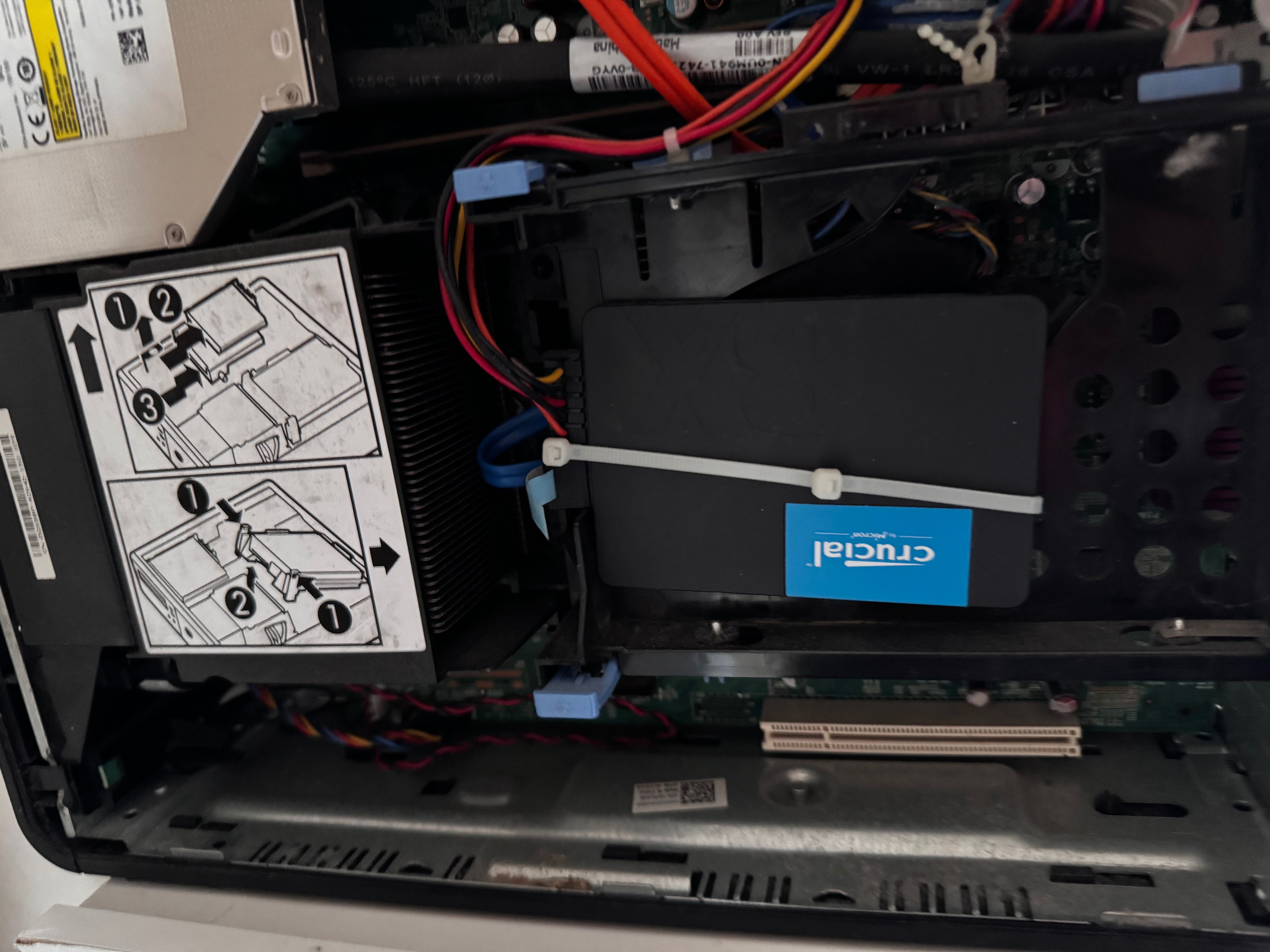 Komputer Dell optiplex 380 z monitorem