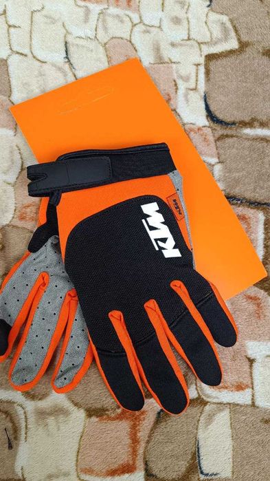 Захисні рукавиці ктм ktm racing gloves перчатки на мото вело