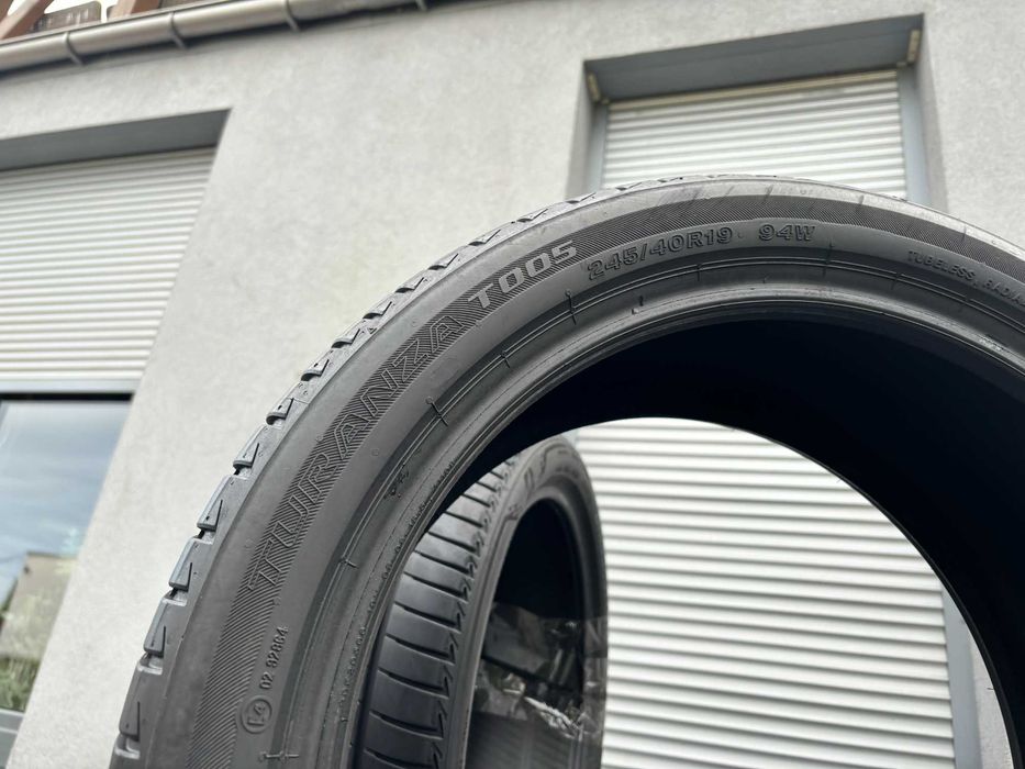 2szt letnie 245/40R19 Bridgestone 6,7mm 2020r świetny stan!  L4058 gwa