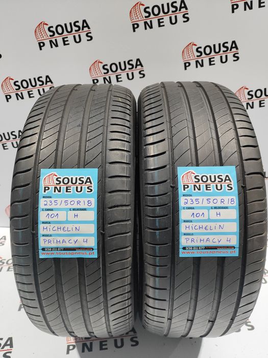 2 pneus semi novos 235-50R18 Michelin - Oferta dos Portes