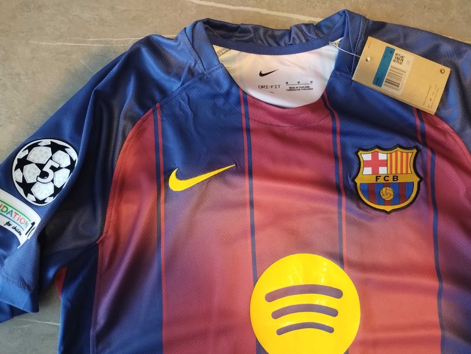 nowa koszulka domowa FC Barcelona 25/26 r. M Raphinha