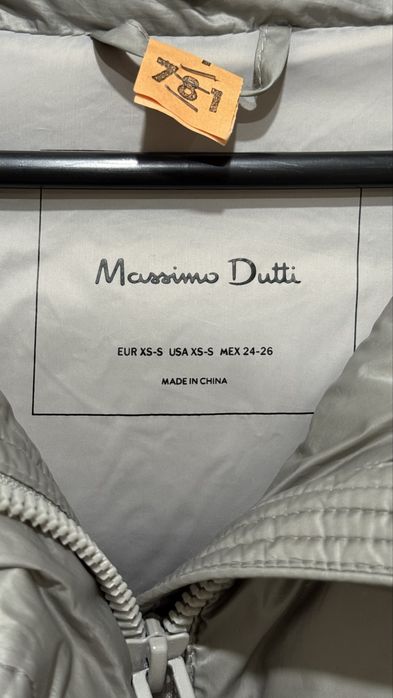 Massimo dutti жіночий пуховик, зимова куртка