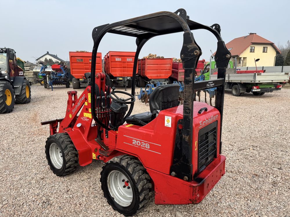 Ładowarka SCHAFFER 2028 - 110cm - WEIDEMANN - 100%  Miniładowarka