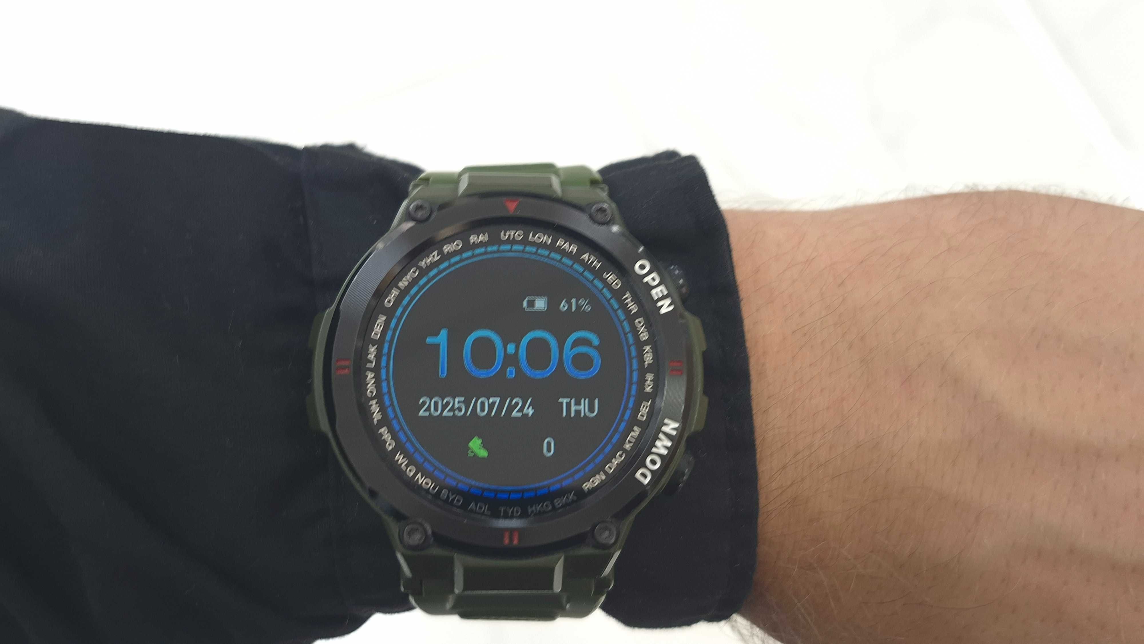 Smartwatch Gravity GT7-3 zielony