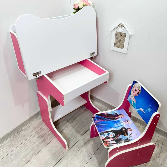 Зростаюча парта дитячий столик зі стільцем стол ростишка