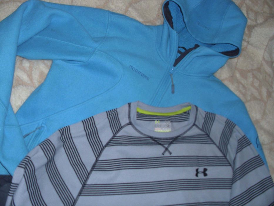 NORRONA Narvik bluza polarowa L + bluza termo Under Armour Catalyst