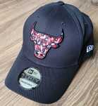czapka z daszkiem New Era 9Forty Chicago Bulls NBA czarna haft NOWA