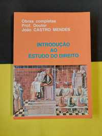 João Castro Mendes - Introdução ao estudo do direito