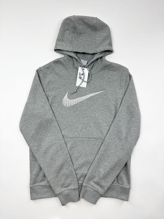 Оригінал! Чоловіче Худі Nike Club сіре (М) / Нове з бірками!