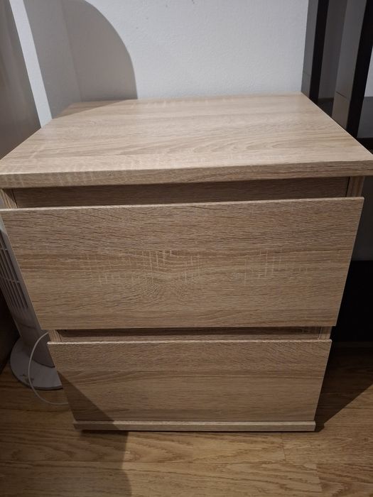 Cama sommier solteiro+colchão+mesa cabeceira