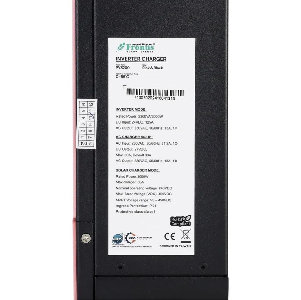 АКЦИЯ!!Гибридный инвертор Fronus Infineon Solar 3,2 кВт 3200W ИБП ДБЖ