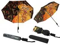 Parasol automatyczny, składany G. Klimt, Adela (dekoracja pod spodem)
