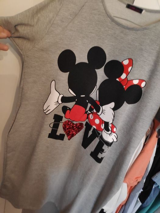 Vestido Mickey e Minnie