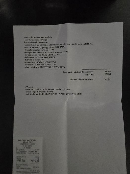 Kawasaki Ninja 636 ZX6R 2003
